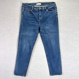 CARLY JEAN LOS ANGELES Women's Size 11 Blue Denim Skinny Tapered Boyfriend